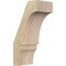 Ekena Millwork 6"W x 8"D x 16"H Balboa Rough Sawn Knee Brace, Douglas Fir BRC06X08X16BOA00RDF - alternate 1